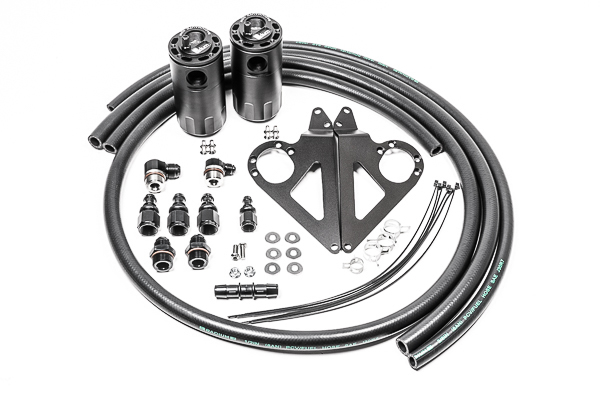 Radium Engineering — Radium FR-S/BRZ/86 Dual Catch Can Kit Fluid Lock - view 3